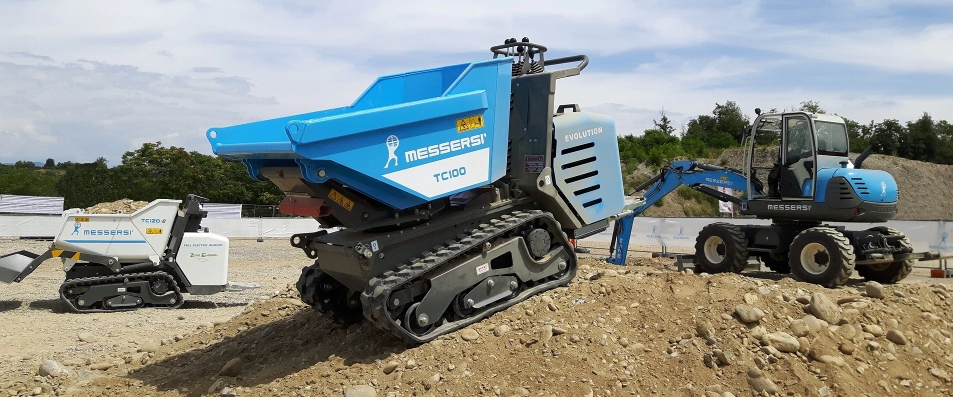 mini dumper tc100 messersi