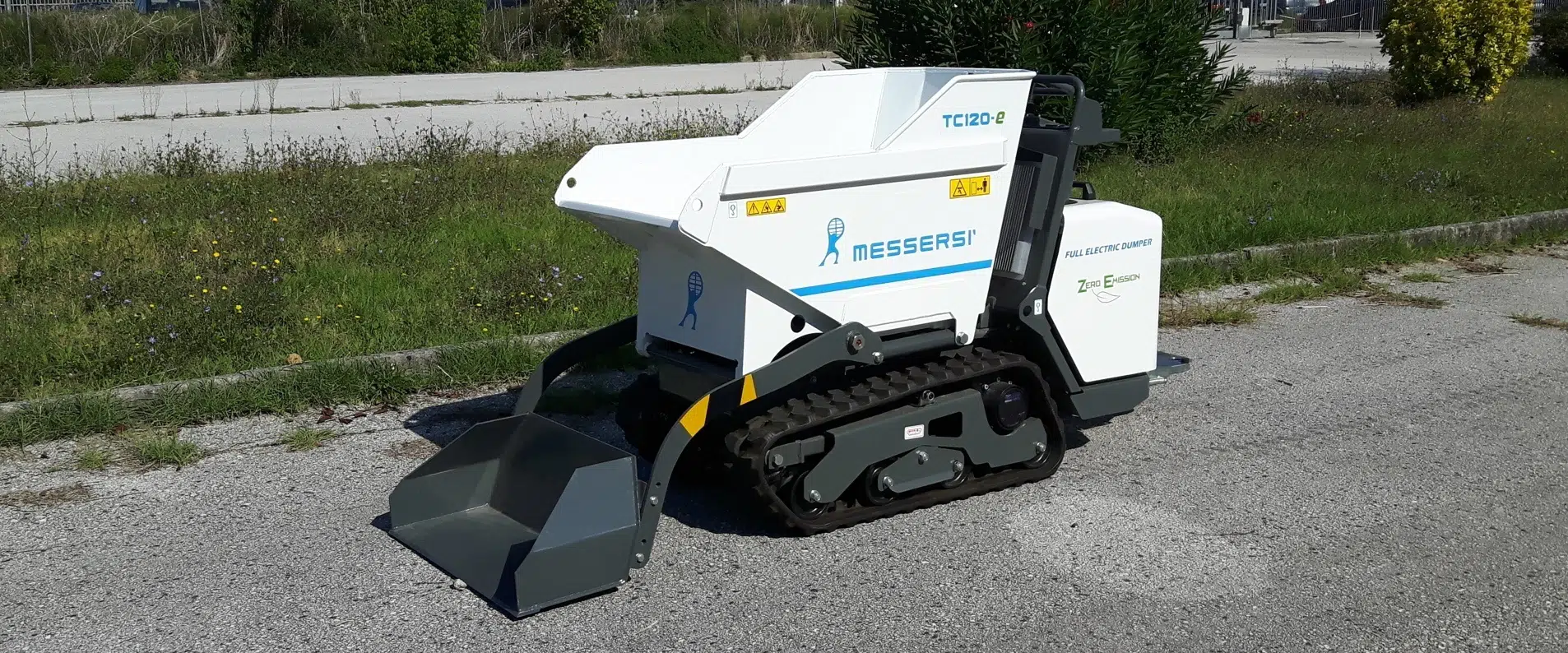 mini dumper tc120 e messersi