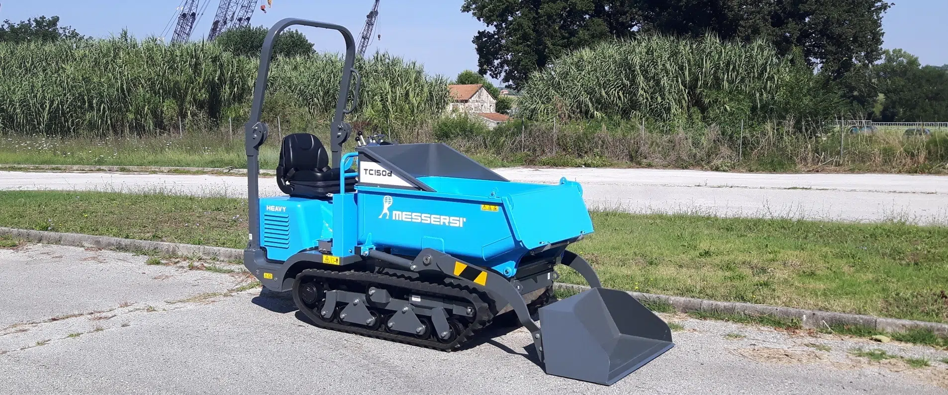 mini dumper tc150d messersi