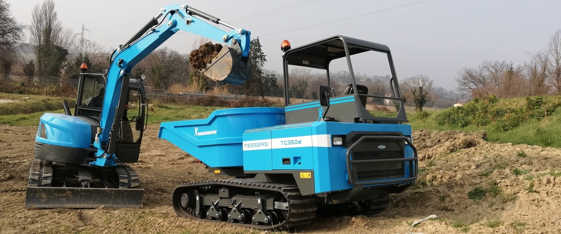 mini dumper tc350d messersi