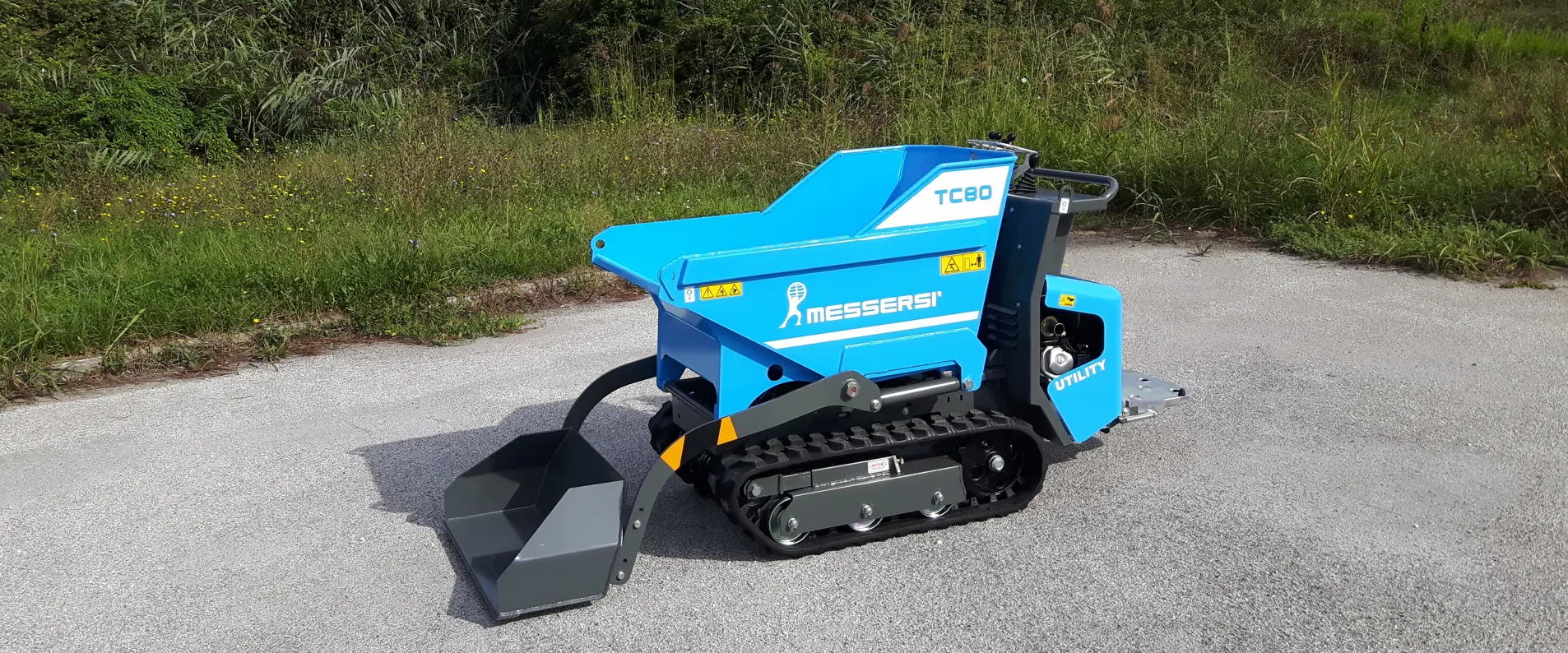 mini dumper tc80 messersi