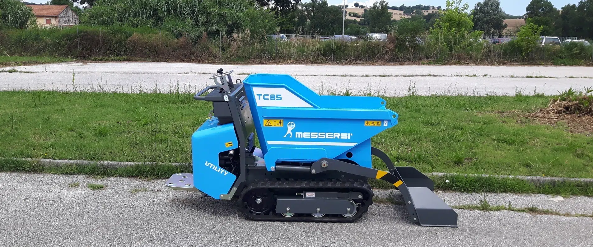 mini dumper tc85 messersi