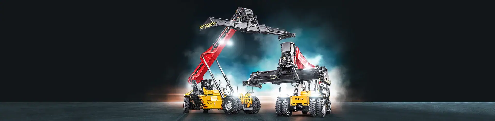 reach stacker sany cover categoria