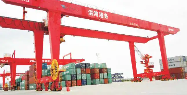 rail mounted container gantry cranes rmg sany am soluzioni 1