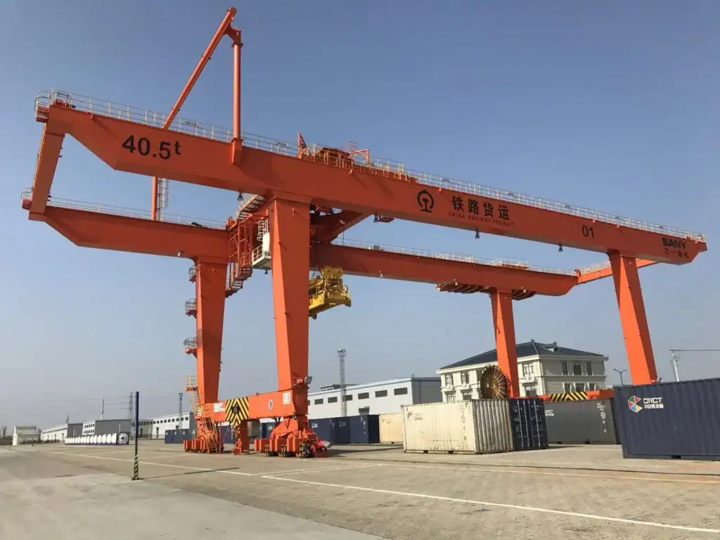 rail mounted container gantry cranes rmg sany am soluzioni 13