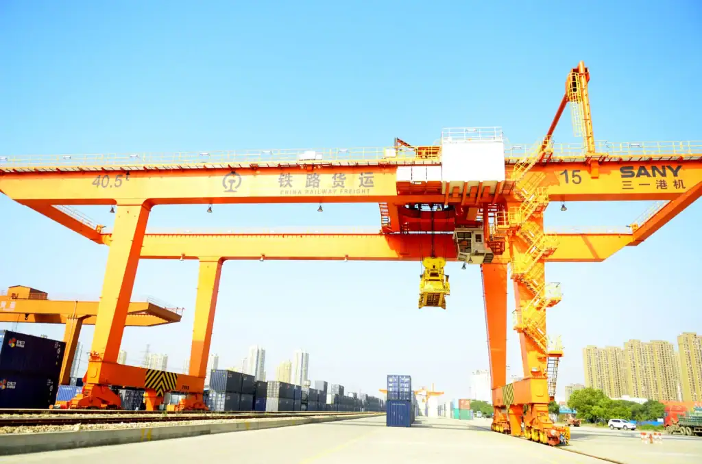 rail mounted container gantry cranes rmg sany am soluzioni 15