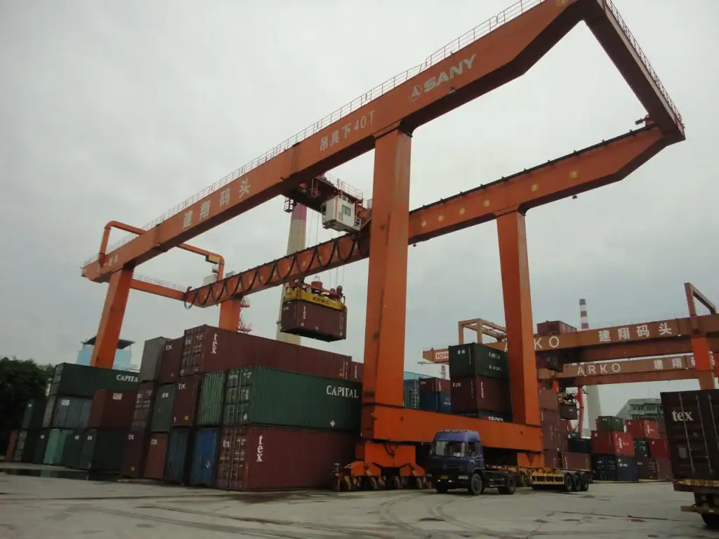 rail mounted container gantry cranes rmg sany am soluzioni 16