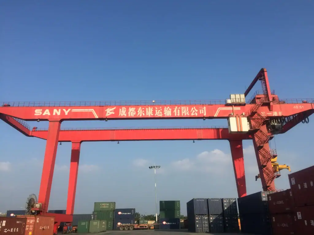 rail mounted container gantry cranes rmg sany am soluzioni 2