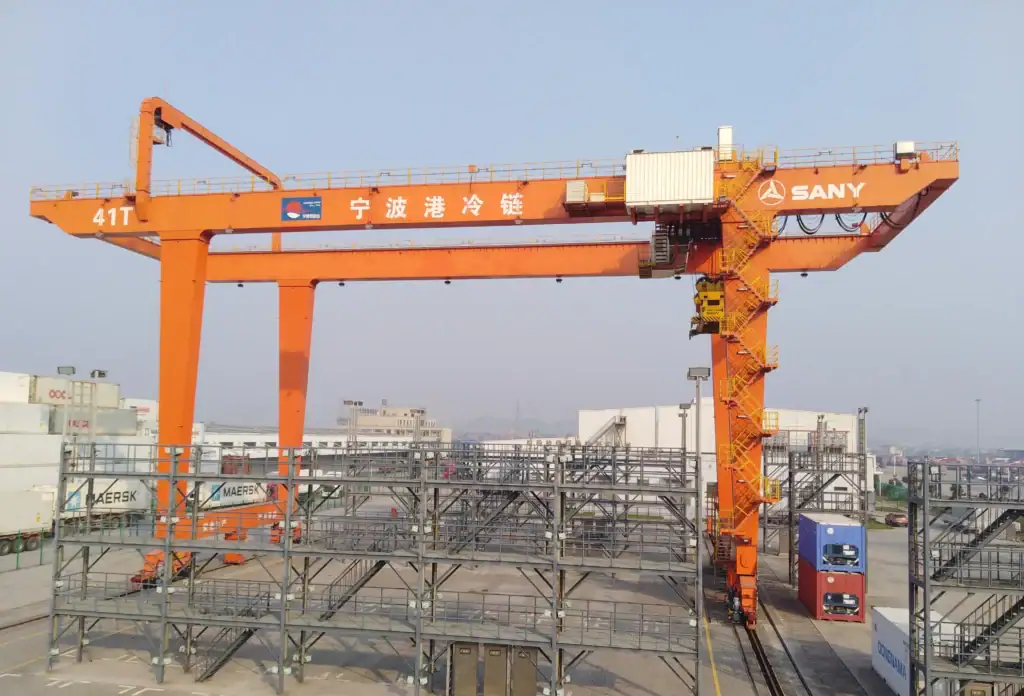 rail mounted container gantry cranes rmg sany am soluzioni 6