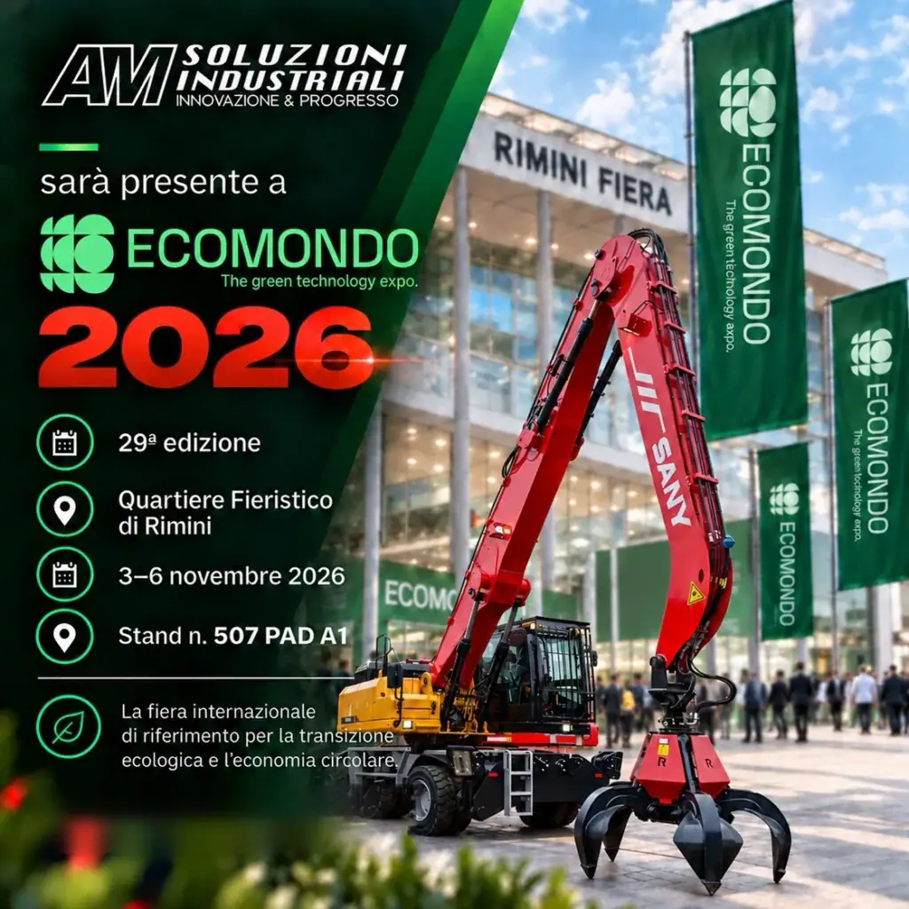 popup ecomondo 2026 sany senza pulsante