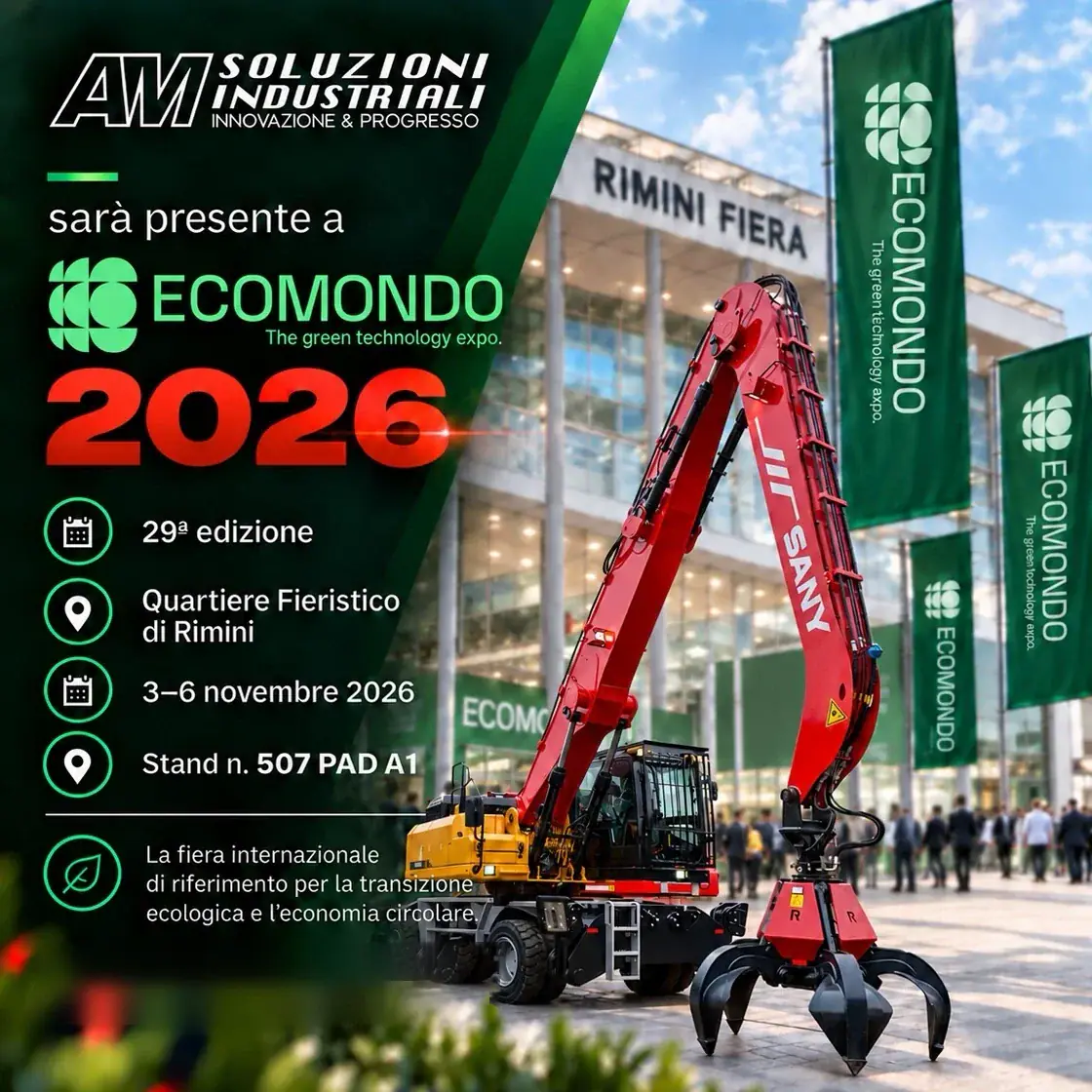 popup ecomondo 2026 sany senza pulsante